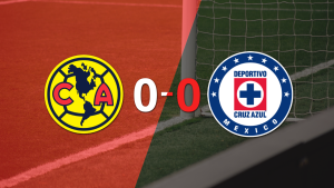 Cruz Azul y Club América empataron 0 en el Clásico Joven en el estadio Azulgrana