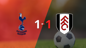 Tottenham no pudo en casa ante Fulham y empataron 1-1