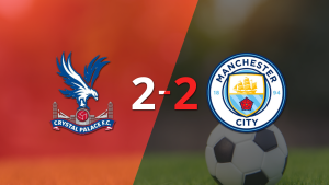 Crystal Palace y Manchester City firman un empate en dos