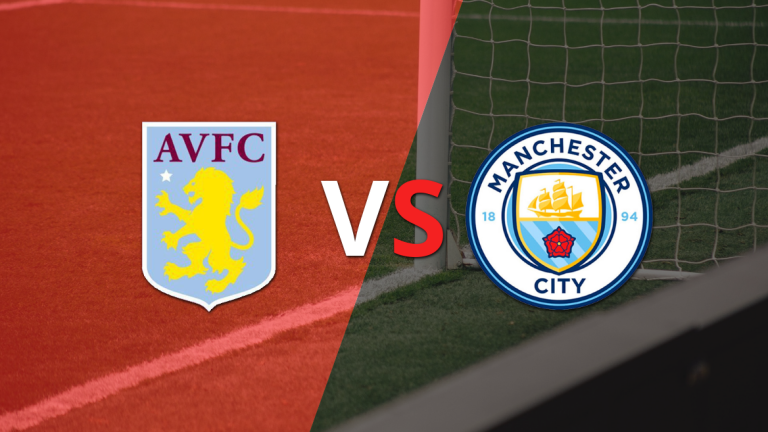 Comienza el partido entre Aston Villa y Manchester City en el estadio Villa Park