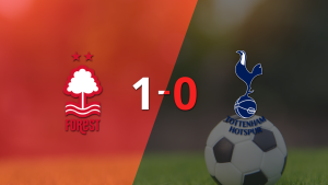 Nottingham Forest derrotó 1-0 a Tottenham