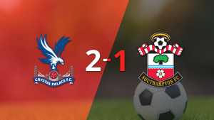 Crystal Palace le dio vuelta el partido a Southampton con un 2-1