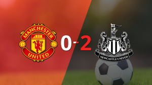 Manchester United sucumbe ante Newcastle United y pierde por 2 a 0