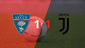 Empate agónico de Lecce ante Juventus con un decisivo gol de Ante Rebic