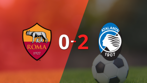 Roma sucumbe ante Atalanta y pierde por 2 a 0