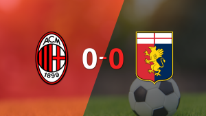 Milan y Genoa no se hicieron daño y empataron sin goles