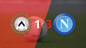 Napoli logró una destacada actuación al conseguir una victoria por 3 a 1 ante Udinese