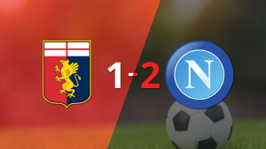 Napoli castigó a Genoa con una victoria por 2 a 1