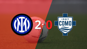 Sólido triunfo de Inter por 2-0 frente a Como 1907