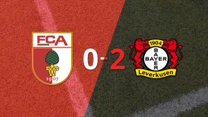 Bayer Leverkusen domina y gana con un sólido 2-0 a Augsburg