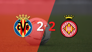 Empate agónico de Girona ante Villarreal con un decisivo gol de Ladislav Krejci