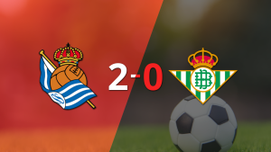 Betis cayó derrotada ante Real Sociedad por 2-0