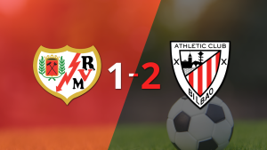 Athletic Bilbao le dio vuelta el partido a Rayo Vallecano con un 2-1