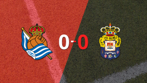 Real Sociedad no pudo con UD Las Palmas y empataron sin goles