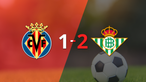 Villarreal sufrió una amarga derrota ante Betis, cayendo por 2 a 1