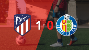 Con gol de Alexander Sorloth, Atlético de Madrid le ganó a Getafe por 1 a 0