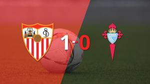 A Sevilla le alcanzó con un gol para derrotar a Celta en el estadio Ramón Sánchez Pizjuán