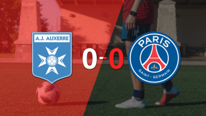 Auxerre y PSG empataron sin goles