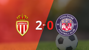 Mónaco deja a Toulouse en cero con un triunfo 2-0