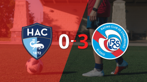 Un inspirado RC Strasbourg propina una paliza a Le Havre AC con una goleada 3 a 0