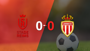 Stade de Reims y Mónaco no se sacaron ventaja y terminaron sin goles