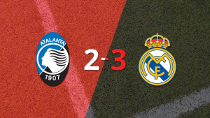 ¡Partidazo! Real Madrid le ganó 3-2 a Atalanta