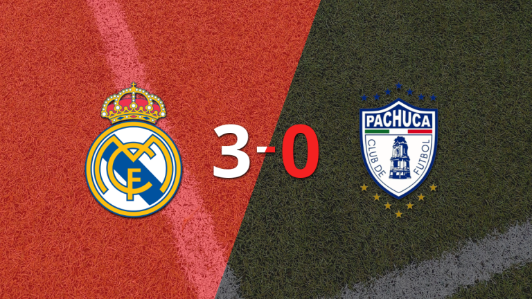 Real Madrid venció a Pachuca y gritó campeón