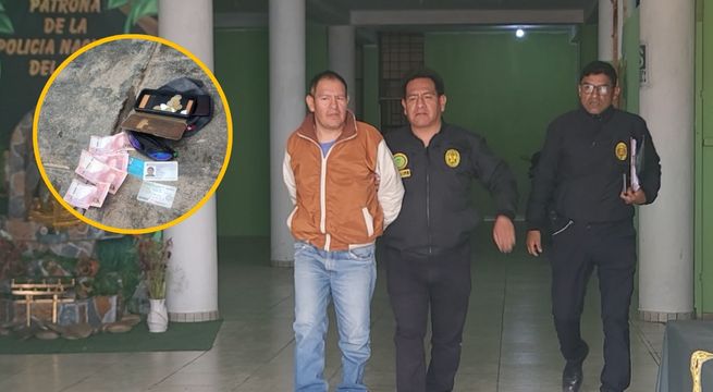 Sujeto se hacía pasar como policía y extorsionaba a agricultor: le pedía 5 mil soles