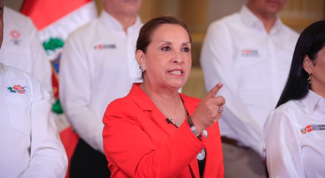 Estas fueron las declaraciones de Dina Boluarte en su mensaje a la Nación