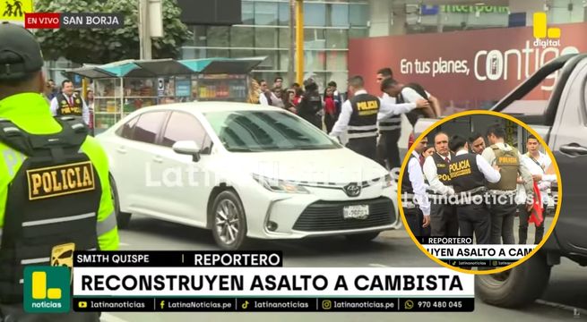 San Borja: así fue la reconstrucción del asalto a cambista con los delincuentes detenidos [VIDEO]