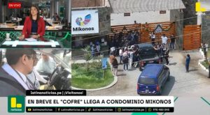 Se realizó diligencia en condominio Mikonos con presencia del chofer del ‘Cofre’