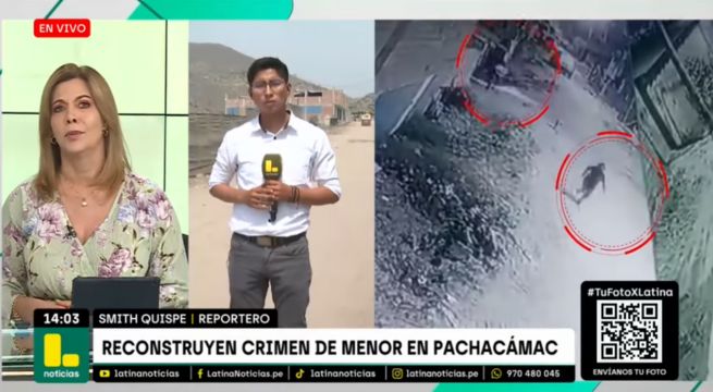 Así fue la reconstrucción del crimen a la niña de 12 años en Pachacamac [VIDEO]