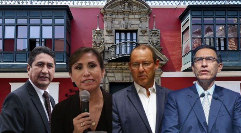 TC resolvió casos relacionados a Vladimir Cerrón, Patricia Benavides, José Chlimper y Martín Vizcarra