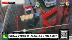 ‘Reina de los pollos’ es atacada a balazos por delincuentes a plena luz del día | VIDEO