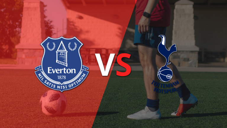 Everton se va al descanso con una victoria parcial