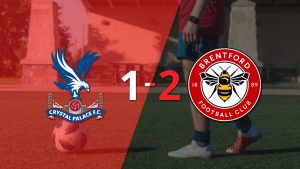 Crystal Palace no logró superar la firmeza de Brentford y cayó 2 a 1