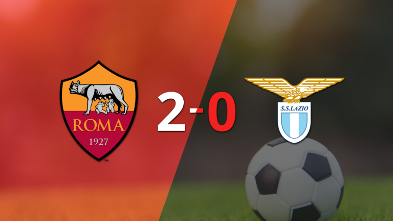 Roma vence a Lazio 2-0 en el «Derby Della Capitale»