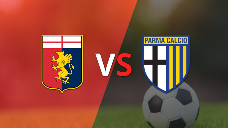 Con un empate en 0, empieza el segundo tiempo entre Genoa y Parma