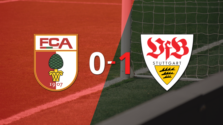 Stuttgart se quedó con la victoria 1-0 ante Augsburg en el estadio WWK Arena