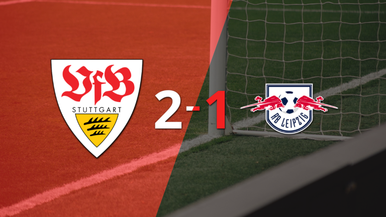 Stuttgart se impone con remontada 2-1 sobre RB Leipzig