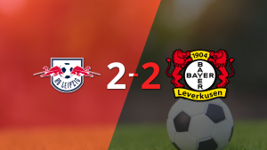 RB Leipzig y Bayer Leverkusen firman un empate en dos