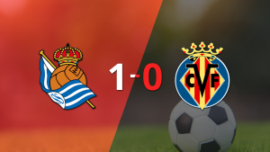 Real Sociedad le ganó 1-0 a Villarreal