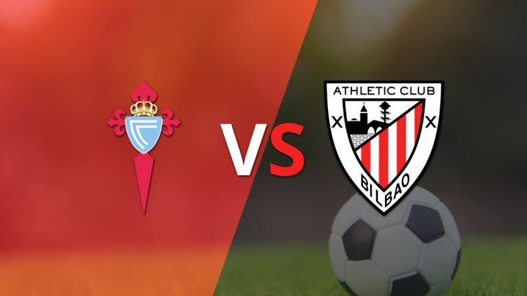 Celta y Athletic Bilbao empatan sin goles en el inicio del segundo tiempo