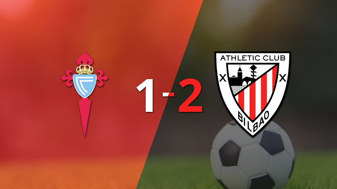 Celta sufrió una amarga derrota ante Athletic Bilbao, cayendo por 2 a 1