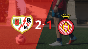 Rayo Vallecano se lo dio vuelta a Girona y le ganó 2 a 1