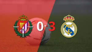 Kylian Mbappé marcó un hat-trick en la goleada 3-0 de Real Madrid frente a Valladolid