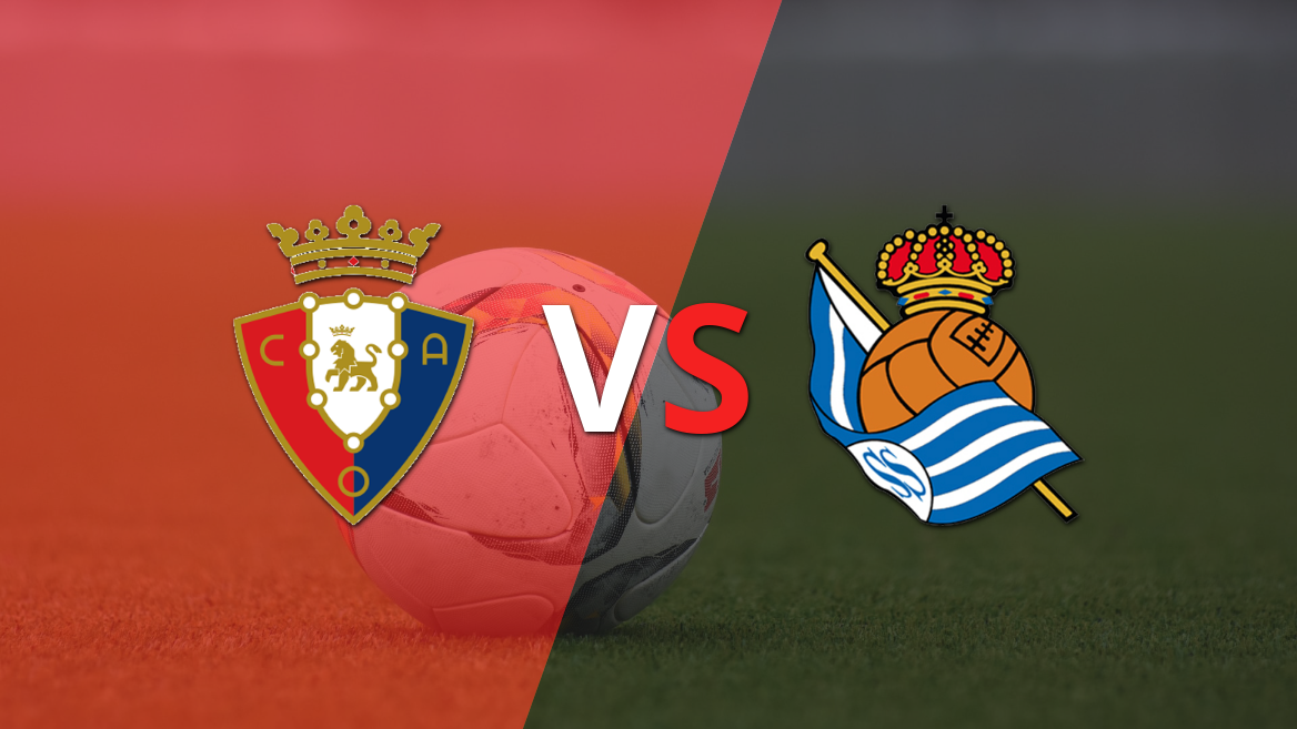 Por la fecha 22 se enfrentarán Osasuna y Real Sociedad