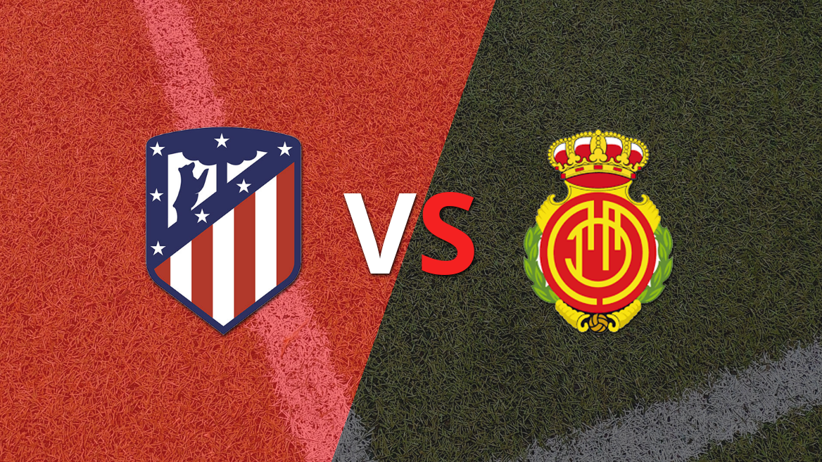 Se enfrentan Atlético de Madrid y Mallorca por la fecha 22