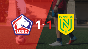 Empate a uno entre Lille y Nantes