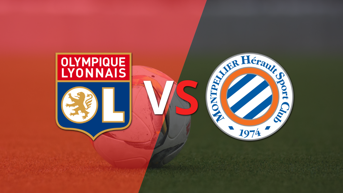 Por la fecha 16 se enfrentarán Olympique Lyon y Montpellier